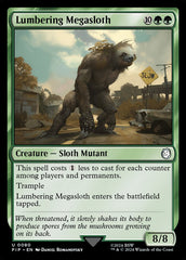 Lumbering Megasloth - Magic: The Gathering - MoxLand