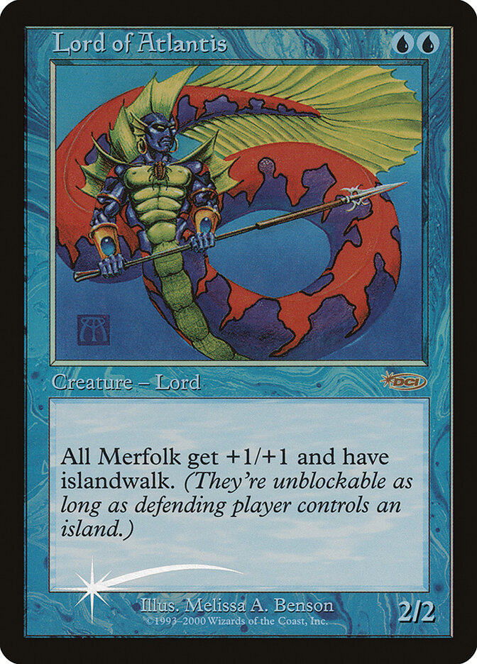 Senhor da Atlântida / Lord of Atlantis - Magic: The Gathering - MoxLand