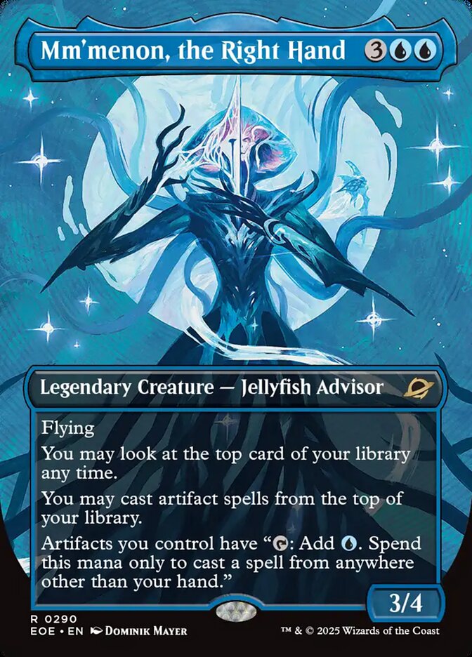 Mm'menon, a Mão Direita / Mm'menon, the Right Hand - Magic: The Gathering - MoxLand