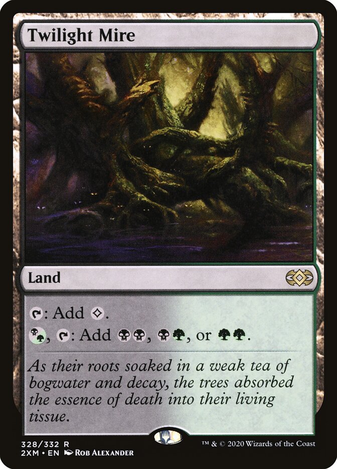Lodaçal do Crepúsculo / Twilight Mire - Magic: The Gathering - MoxLand