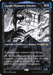 Geralf, Suturador Visionário / Geralf, Visionary Stitcher - Magic: The Gathering - MoxLand