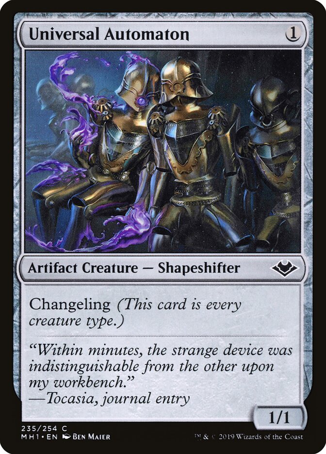 Autômato Universal / Universal Automaton - Magic: The Gathering - MoxLand