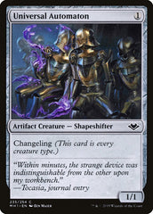Autômato Universal / Universal Automaton - Magic: The Gathering - MoxLand