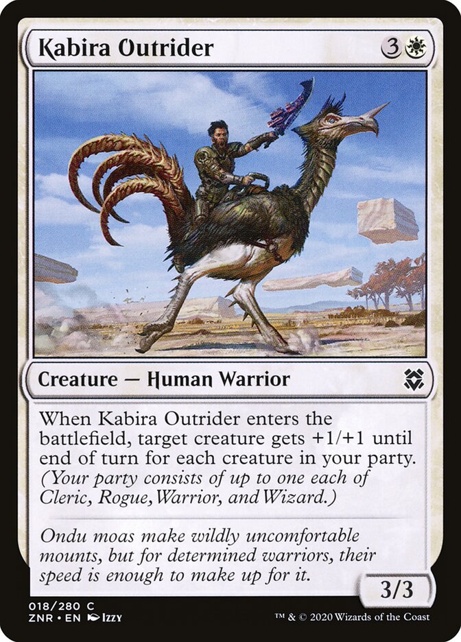 Vanguardeiro de Kabira / Kabira Outrider - Magic: The Gathering - MoxLand