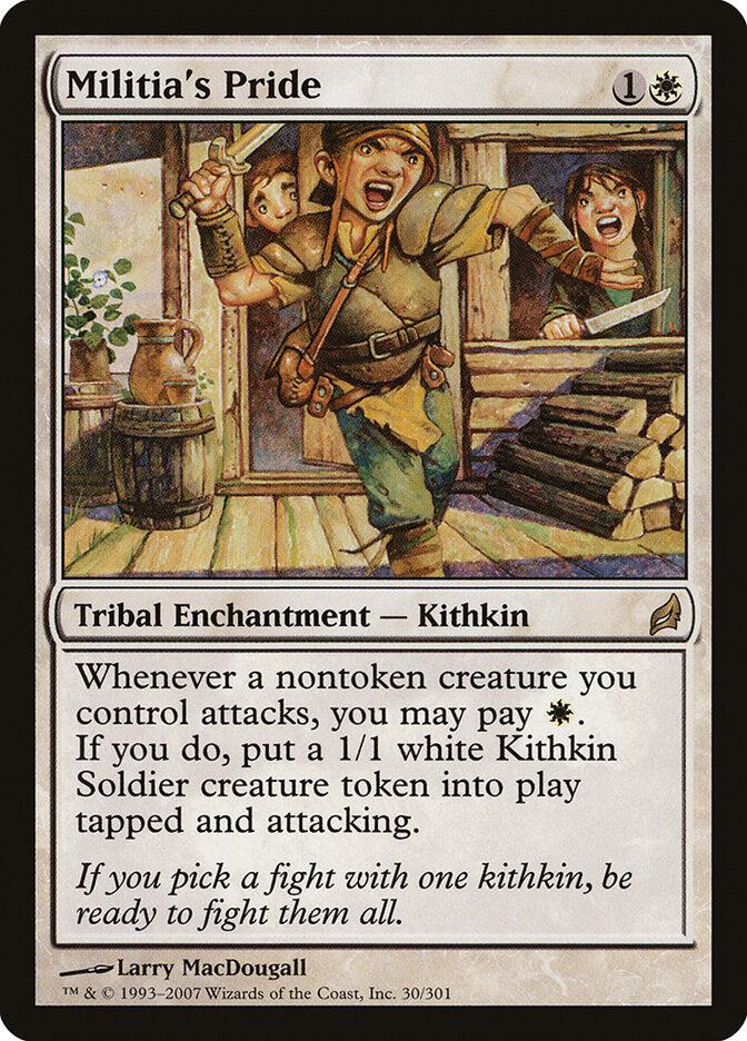 Orgulho da Milícia / Militia's Pride - Magic: The Gathering - MoxLand