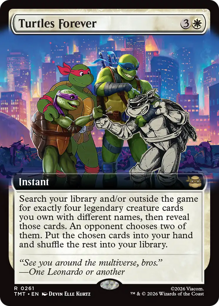 Turtles Forever - Magic: The Gathering - MoxLand