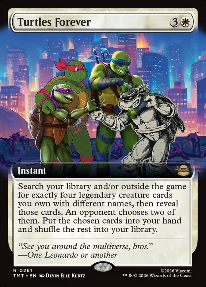 Turtles Forever - Magic: The Gathering - MoxLand