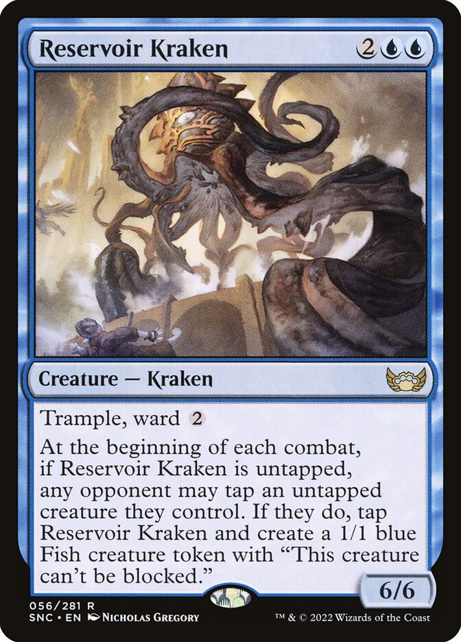 Kraken do Reservatório / Reservoir Kraken - Magic: The Gathering - MoxLand