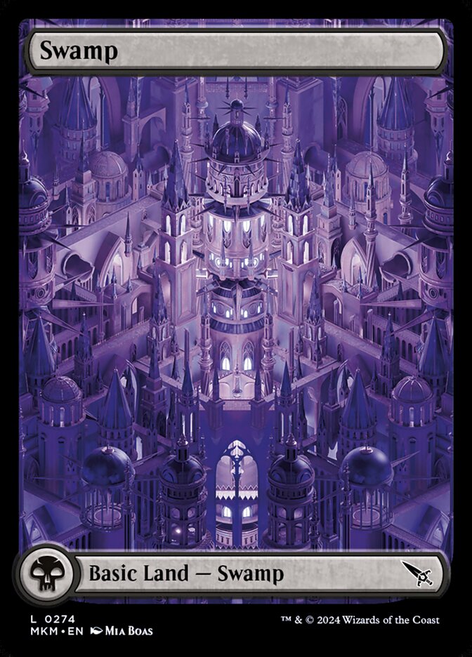 Pântano / Swamp - Magic: The Gathering - MoxLand
