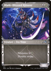Kitsune da Tempestade de Lâminas / Blade-Blizzard Kitsune - Magic: The Gathering - MoxLand