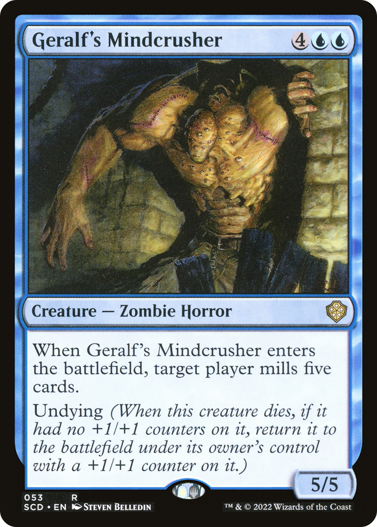 Esmagador de Mente de Geralf / Geralf's Mindcrusher - Magic: The Gathering - MoxLand
