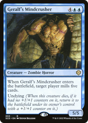 Esmagador de Mente de Geralf / Geralf's Mindcrusher - Magic: The Gathering - MoxLand