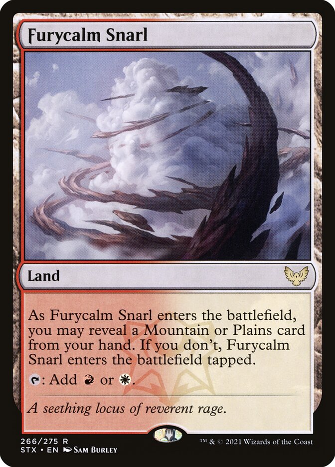 Liame da Calmafuriosa / Furycalm Snarl - Magic: The Gathering - MoxLand