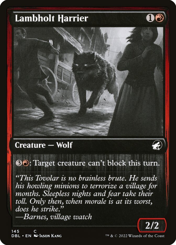 Devastador de Lambholt / Lambholt Harrier - Magic: The Gathering - MoxLand