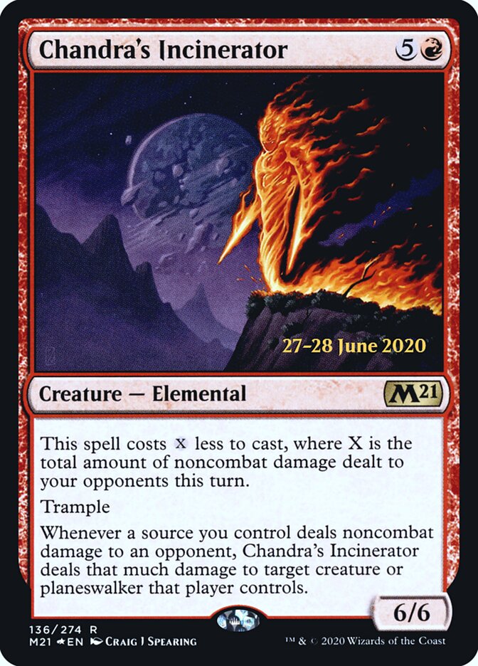 Incinerador de Chandra / Chandra's Incinerator - Magic: The Gathering - MoxLand