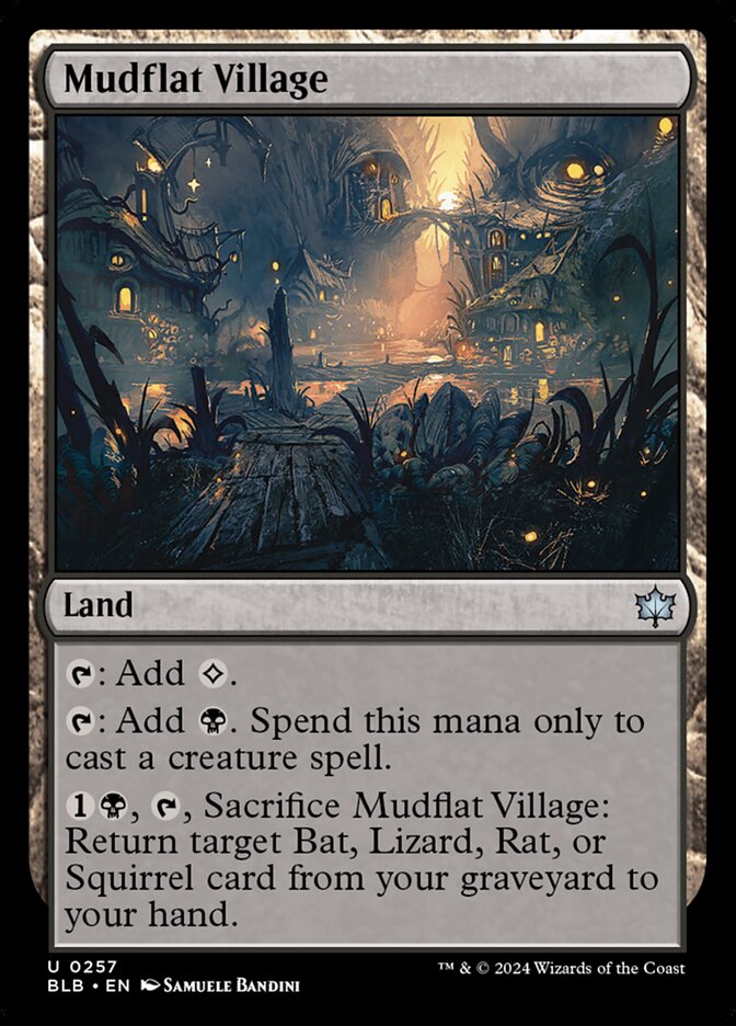 Vila Charco / Mudflat Village - Magic: The Gathering - MoxLand