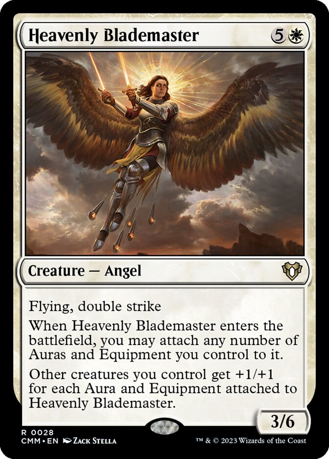 Espadachim-mestra Celestial / Heavenly Blademaster - Magic: The Gathering - MoxLand