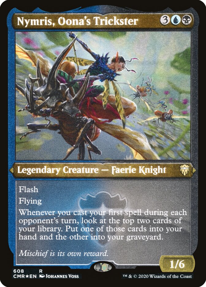 Nymris, Trapaceiro de Oona / Nymris, Oona's Trickster - Magic: The Gathering - MoxLand