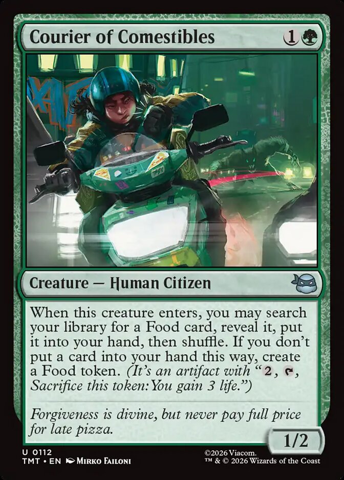 Courier of Comestibles - Magic: The Gathering - MoxLand
