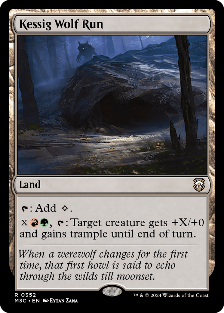 Toca do Lobo de Kessig / Kessig Wolf Run - Magic: The Gathering - MoxLand