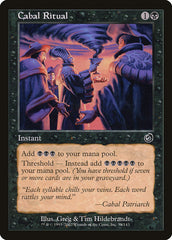 Ritual da Cabala / Cabal Ritual - Magic: The Gathering - MoxLand