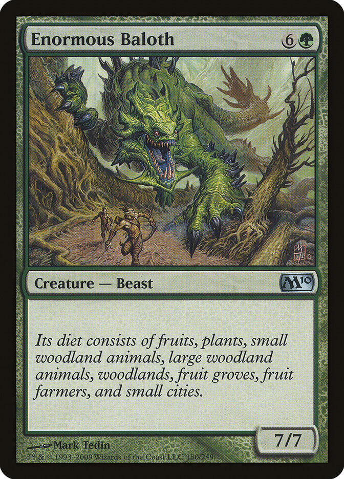 Baloth Enorme / Enormous Baloth - Magic: The Gathering - MoxLand