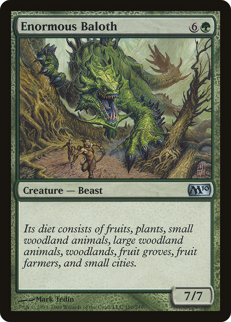Baloth Enorme / Enormous Baloth - Magic: The Gathering - MoxLand