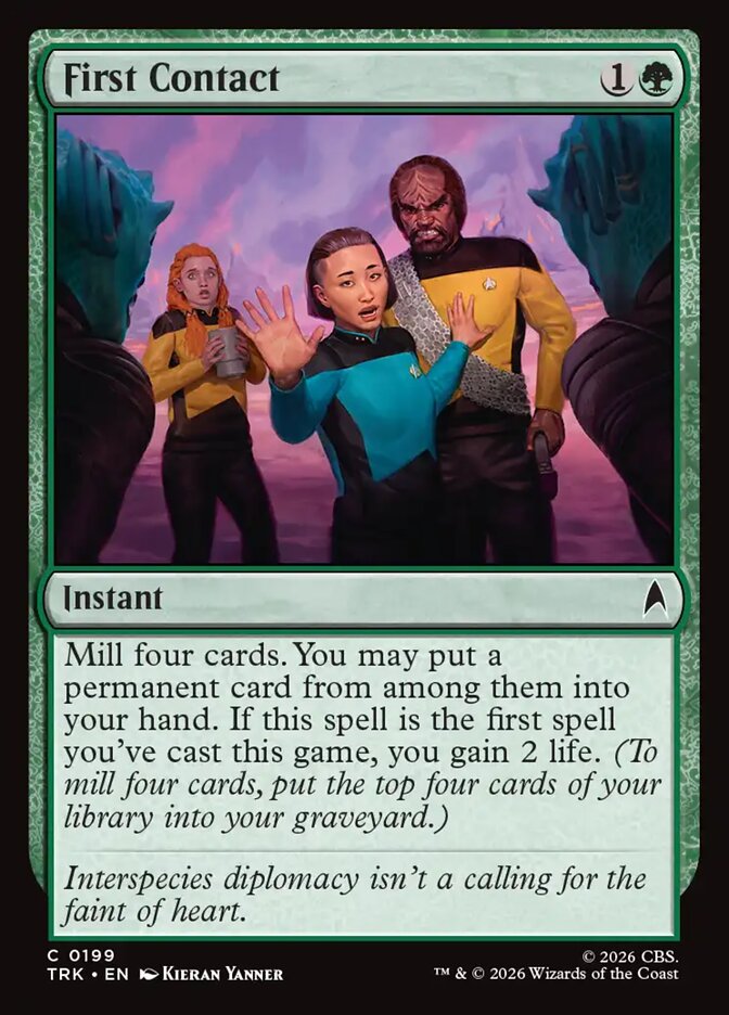 First Contact - Magic: The Gathering - MoxLand