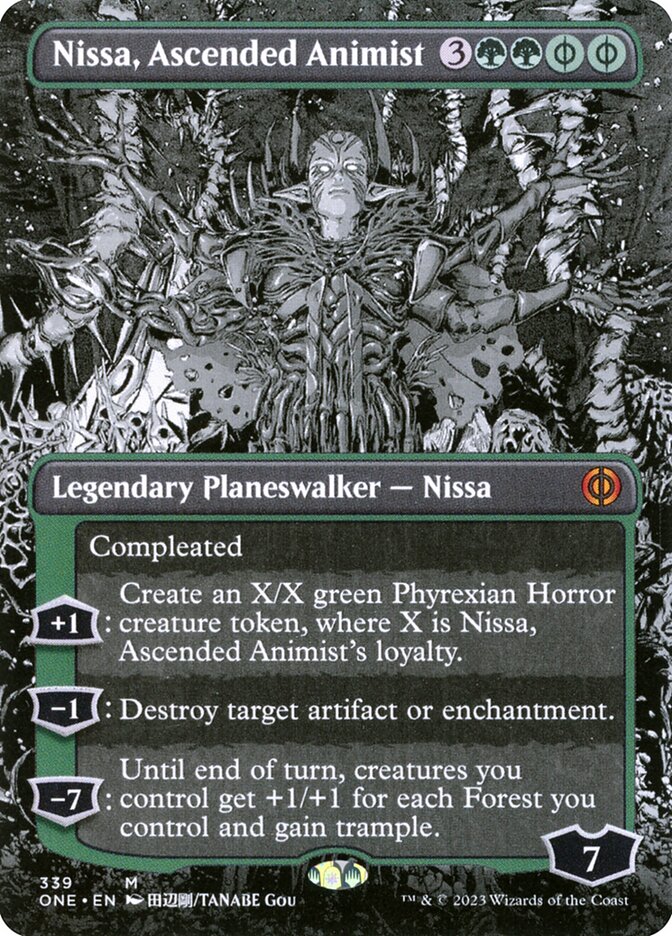 Nissa, Animista Ascensa / Nissa, Ascended Animist - Magic: The Gathering - MoxLand