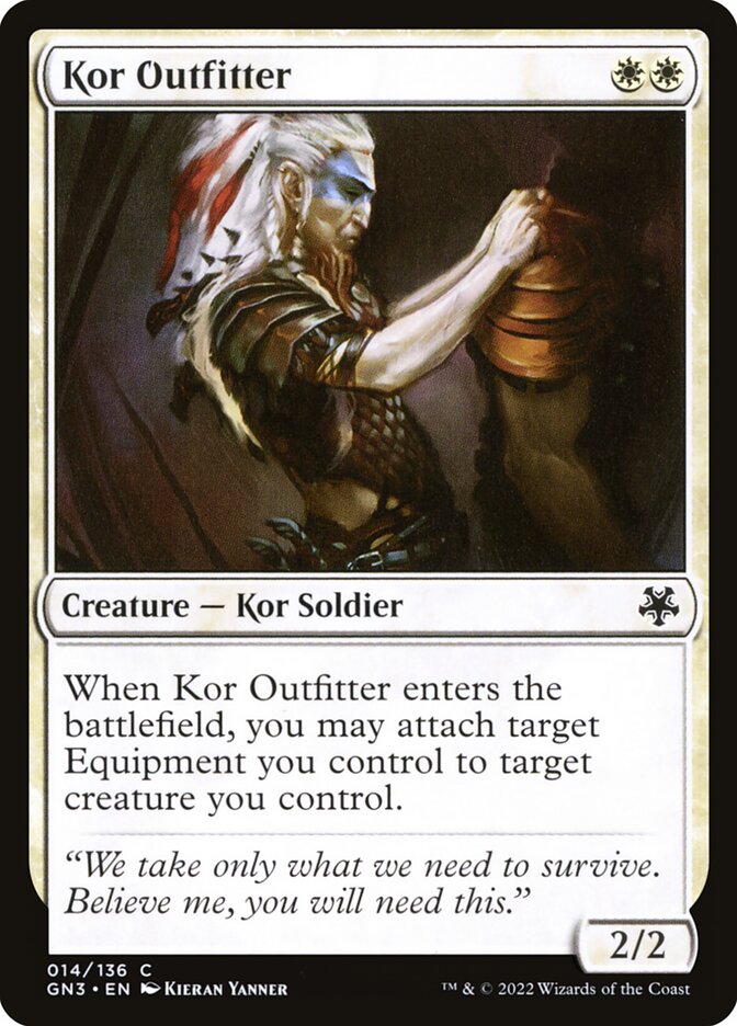 Aparelhador Kor / Kor Outfitter - Magic: The Gathering - MoxLand