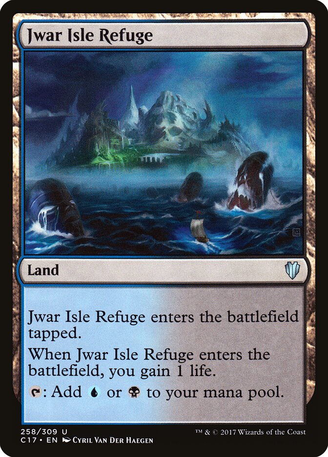Refúgio da Ilha de Jwar / Jwar Isle Refuge - Magic: The Gathering - MoxLand
