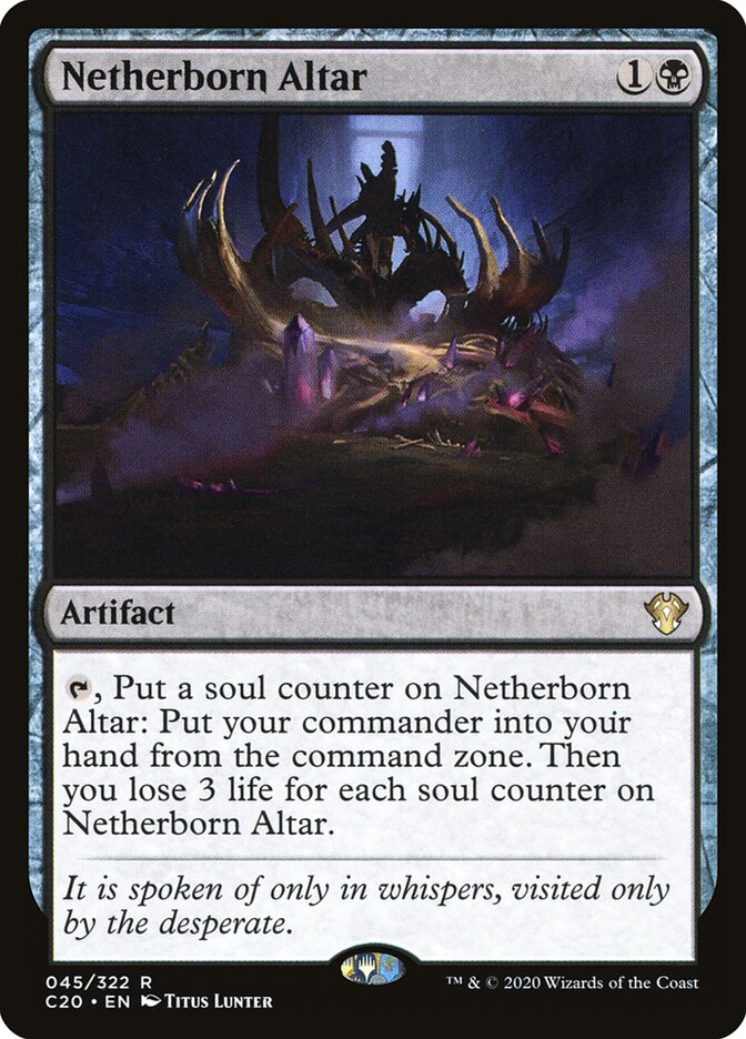 Altar do Submundo / Netherborn Altar - Magic: The Gathering - MoxLand