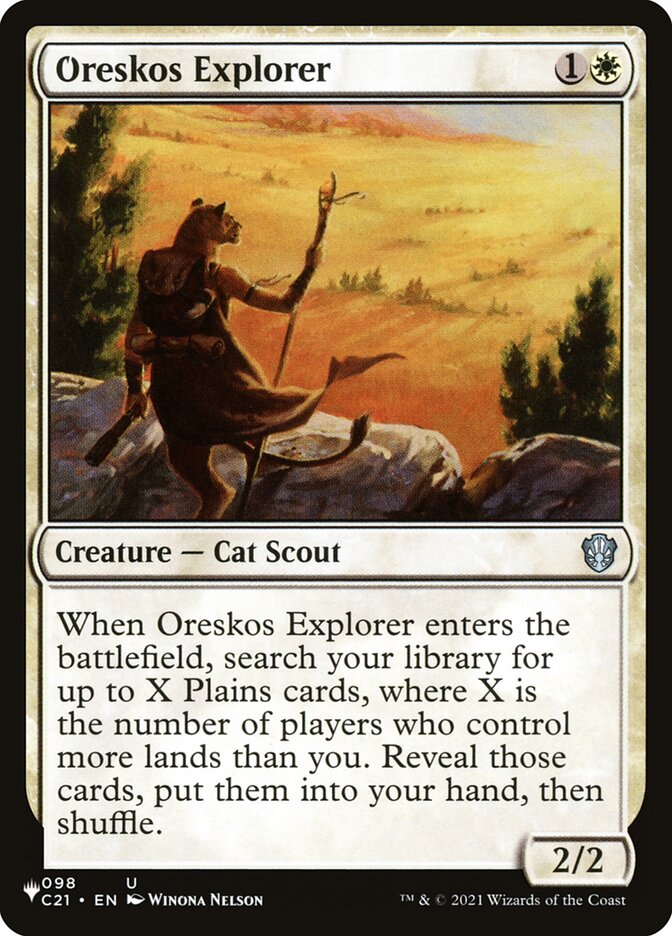 Exploradora de Oreskos / Oreskos Explorer - Magic: The Gathering - MoxLand