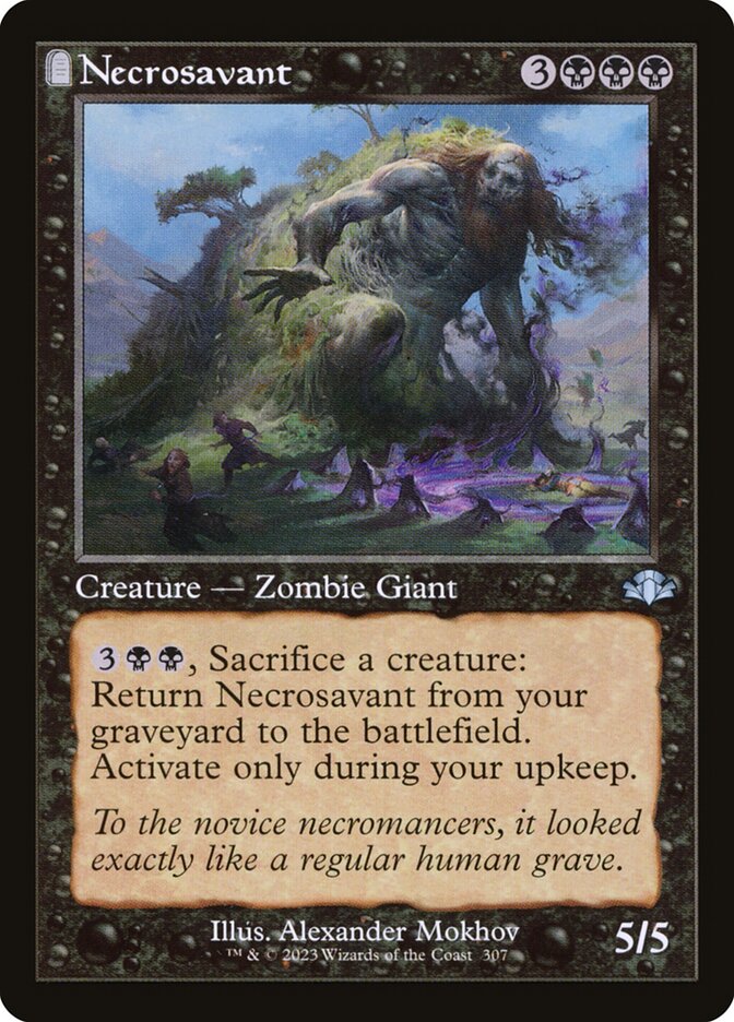 Necrossábio / Necrosavant - Magic: The Gathering - MoxLand