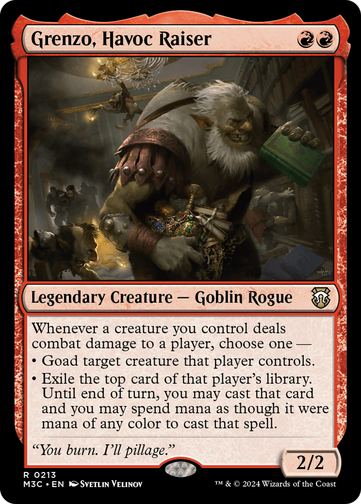 Grenzo, Instigador do Caos / Grenzo, Havoc Raiser - Magic: The Gathering - MoxLand