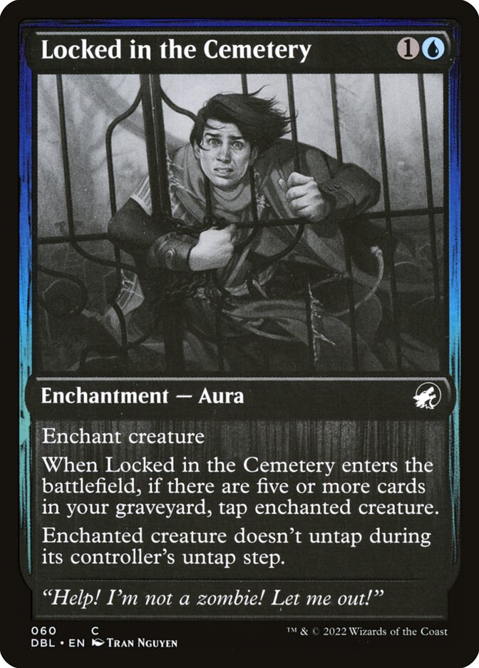 Trancado no Cemitério / Locked in the Cemetery - Magic: The Gathering - MoxLand
