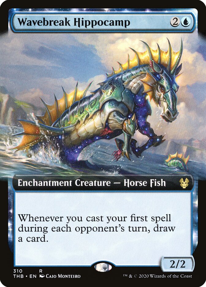 Hipocampo da Arrebentação / Wavebreak Hippocamp - Magic: The Gathering - MoxLand