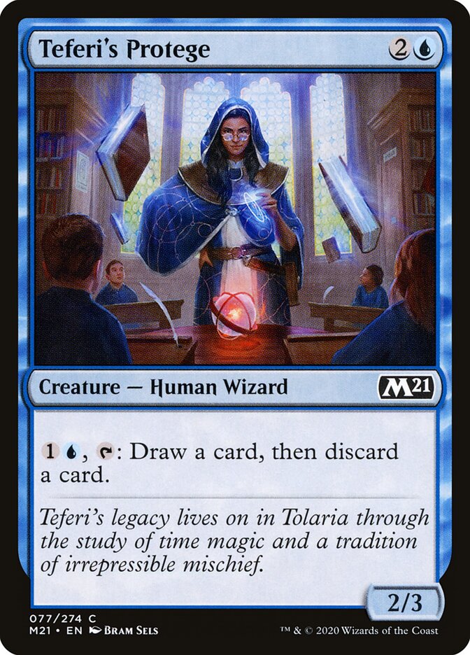 Protegida de Teferi / Teferi's Protege - Magic: The Gathering - MoxLand