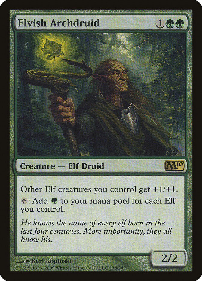 Arqueodruida Elfo / Elvish Archdruid - Magic: The Gathering - MoxLand