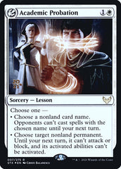 Suspensão Acadêmica / Academic Probation - Magic: The Gathering - MoxLand