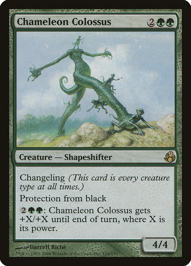 Colosso Camaleão / Chameleon Colossus - Magic: The Gathering - MoxLand