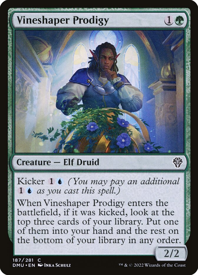 Prodígio Moldavinhas / Vineshaper Prodigy - Magic: The Gathering - MoxLand