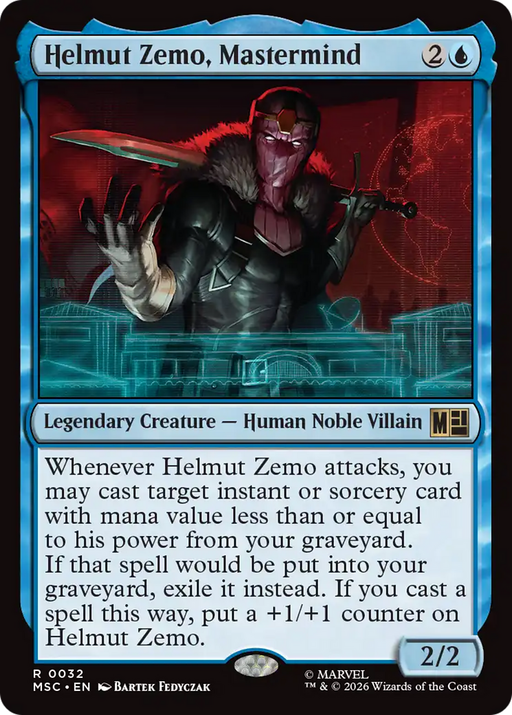 Helmut Zemo, Mastermind - Magic: The Gathering - MoxLand