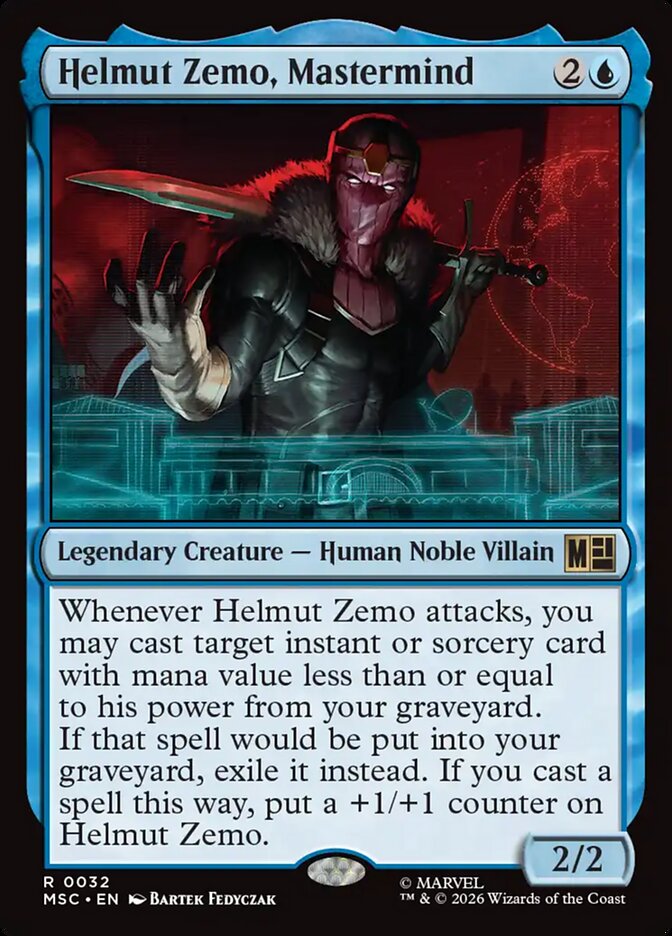 Helmut Zemo, Mastermind - Magic: The Gathering - MoxLand