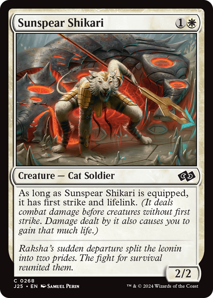 Sipaio da Lança Solar / Sunspear Shikari - Magic: The Gathering - MoxLand