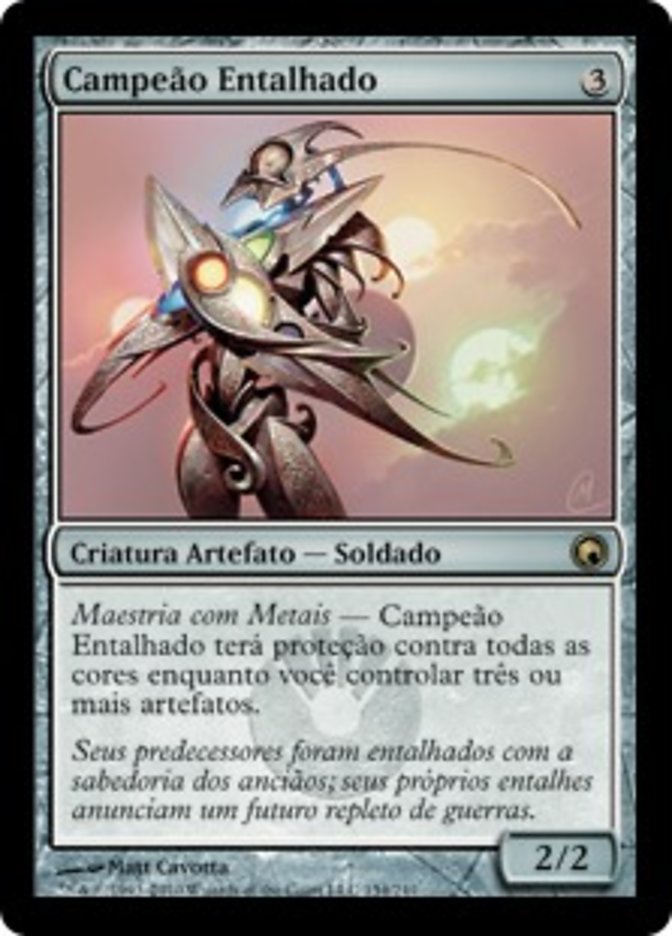 Campeão Entalhado / Etched Champion - Magic: The Gathering - MoxLand