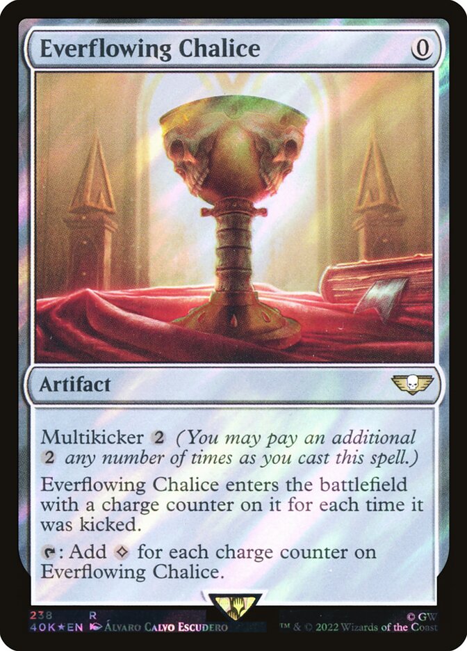 Cálice do Fluxo Perene / Everflowing Chalice - Magic: The Gathering - MoxLand