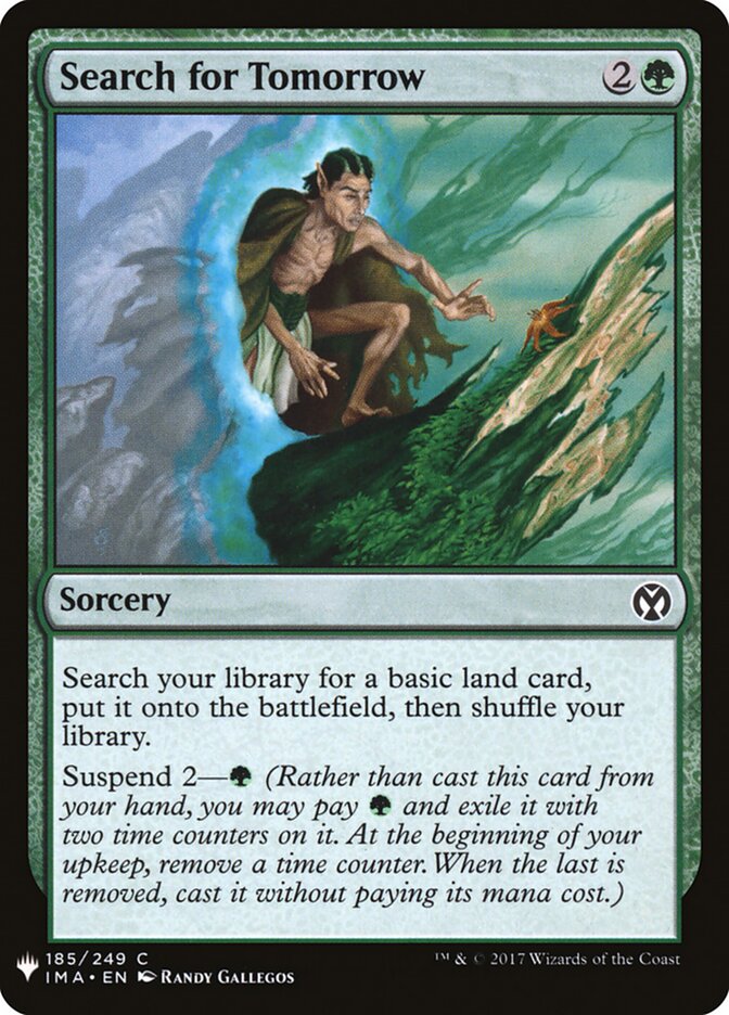 Buscar pelo Amanhã / Search for Tomorrow - Magic: The Gathering - MoxLand