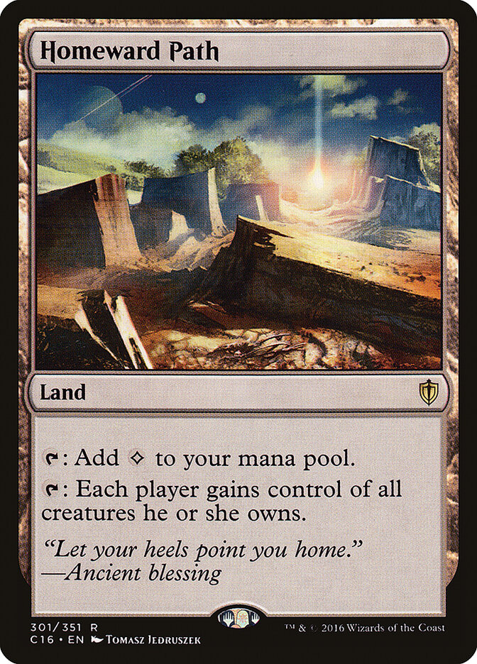 Caminho para Casa / Homeward Path - Magic: The Gathering - MoxLand
