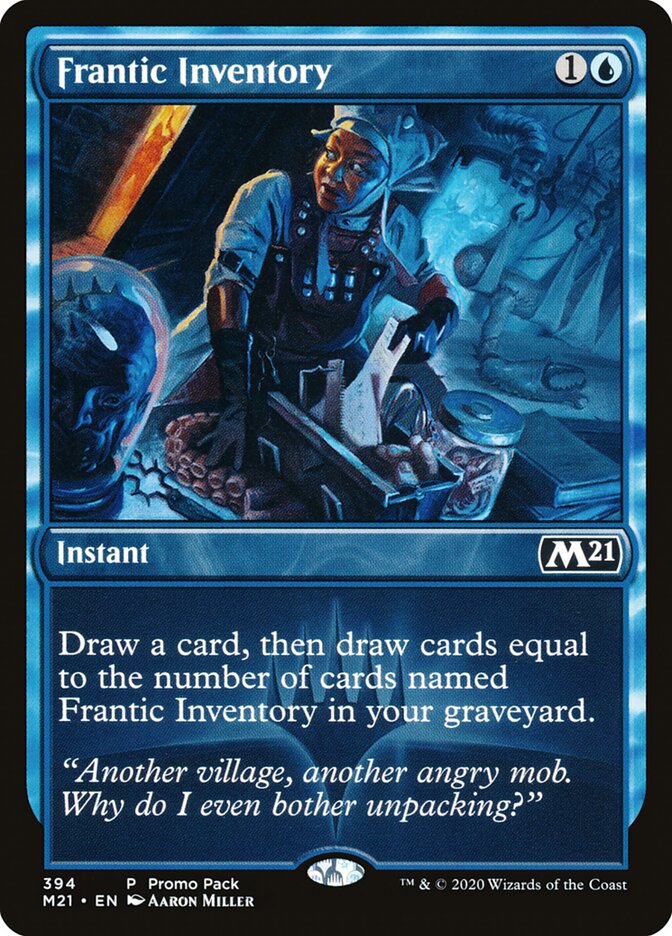 Inventário Frenético / Frantic Inventory - Magic: The Gathering - MoxLand